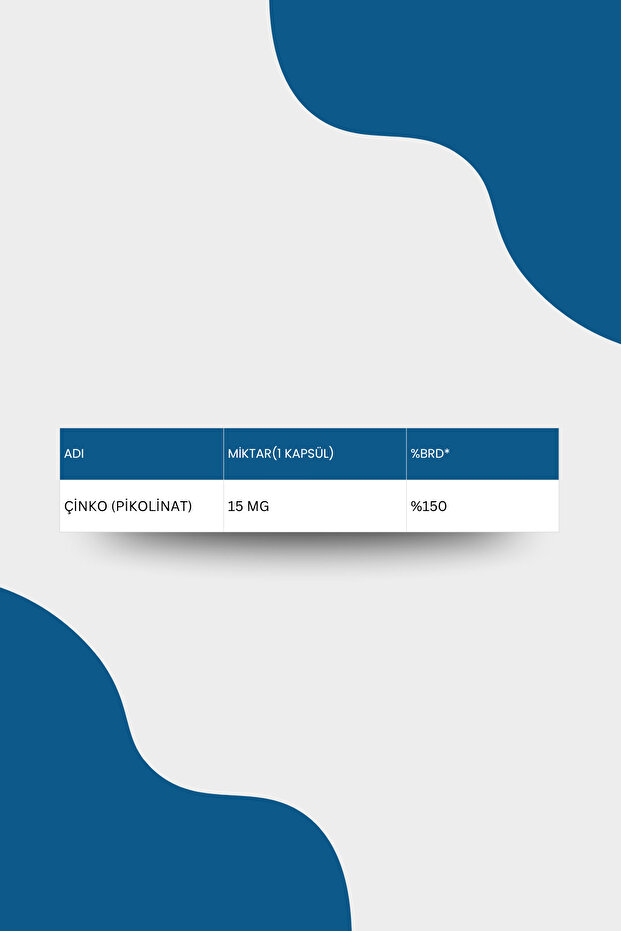 Zinc Picolinate 60 Tablet - 5