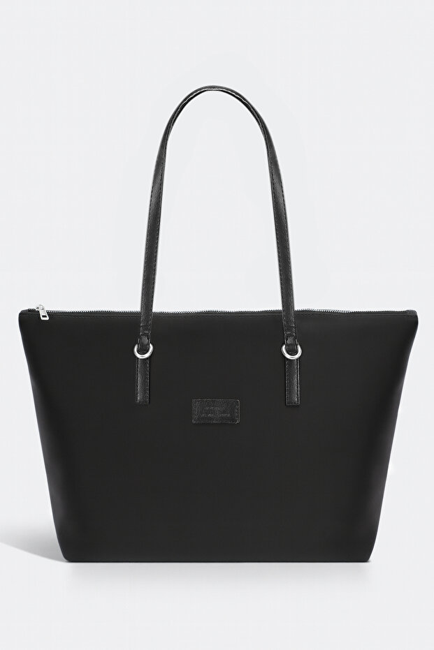 Housebags Kadın Siyah Shopper Çanta 217