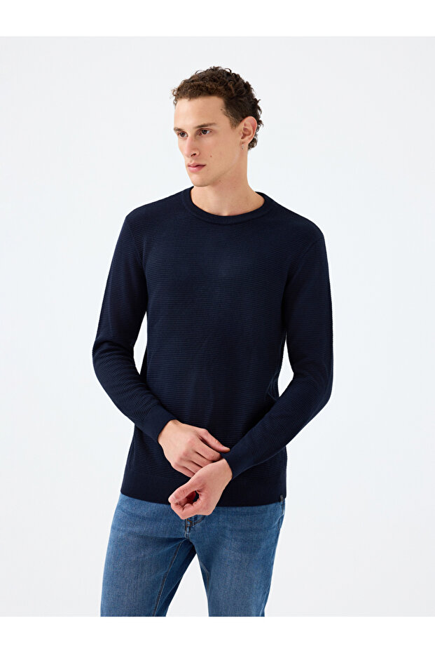 Erkek Kazak Lf2040477 - 5