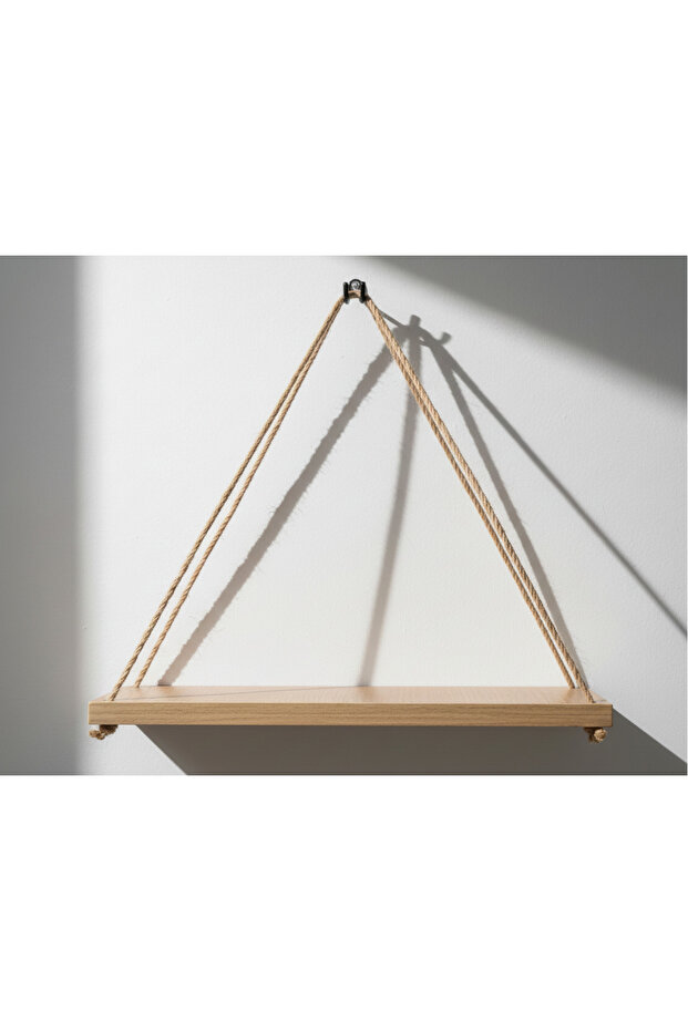 Halatlı Duvar Rafı - 4