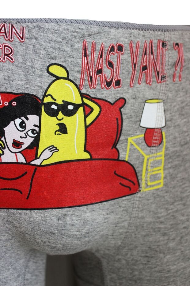 Komik Baskılı Boxer - 3