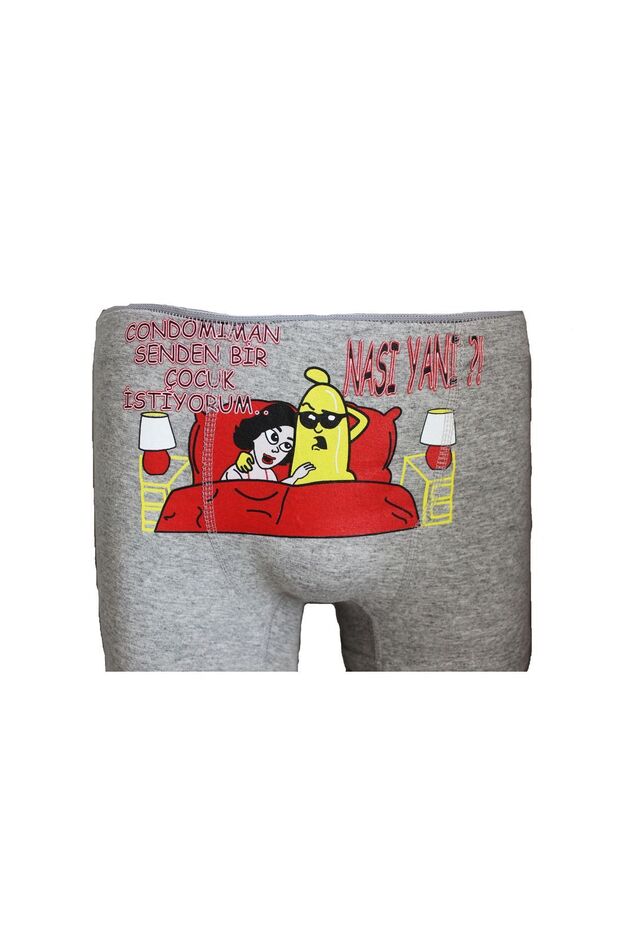 Komik Baskılı Boxer - 5