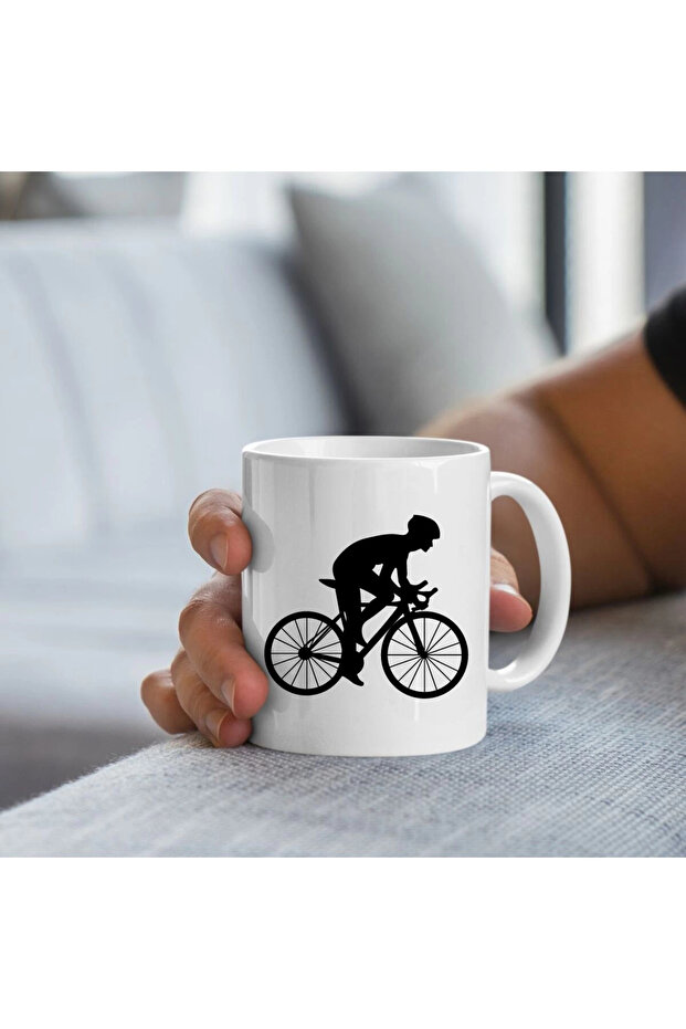 Bicycle Patterned Model Cup - 1