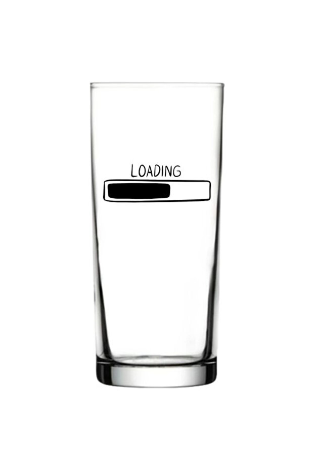 كأس راكيا مطبوع عليه Loading - كأس راكيا مكتوب عليه Loading