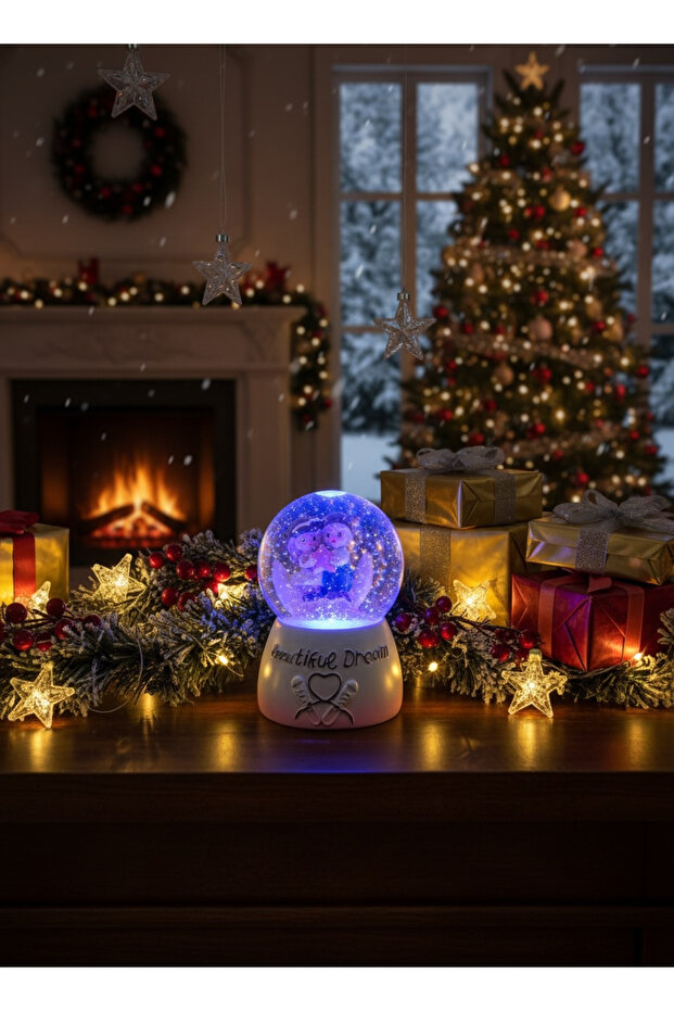 MİNİ KAR KÜRESİ İŞIKLI - 2