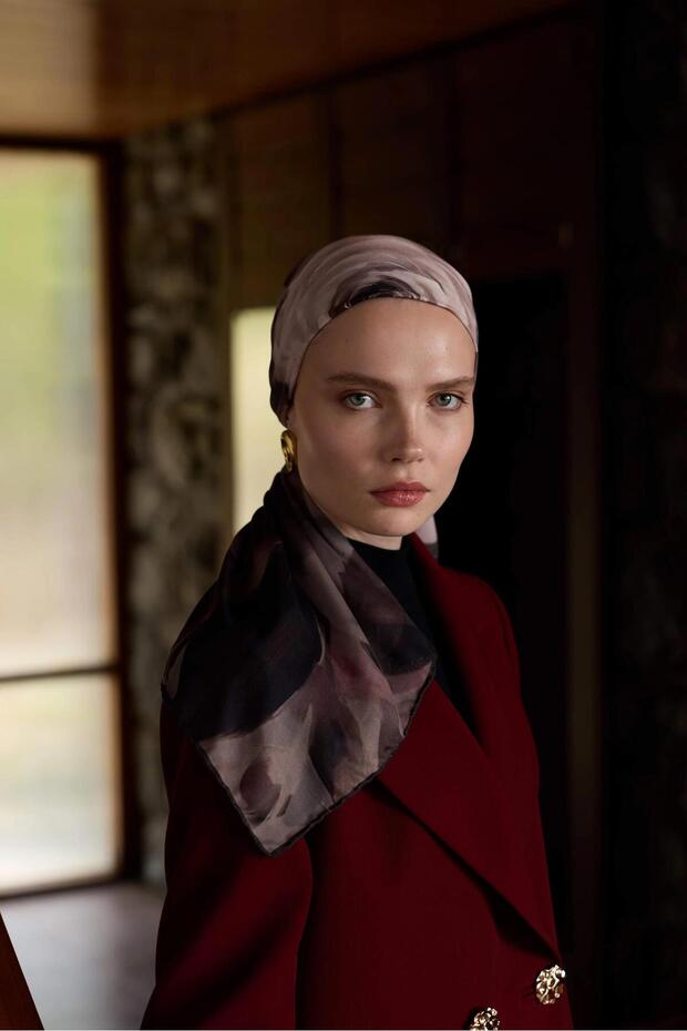 Winter Bloom Soft Eşarp 1239 - 1