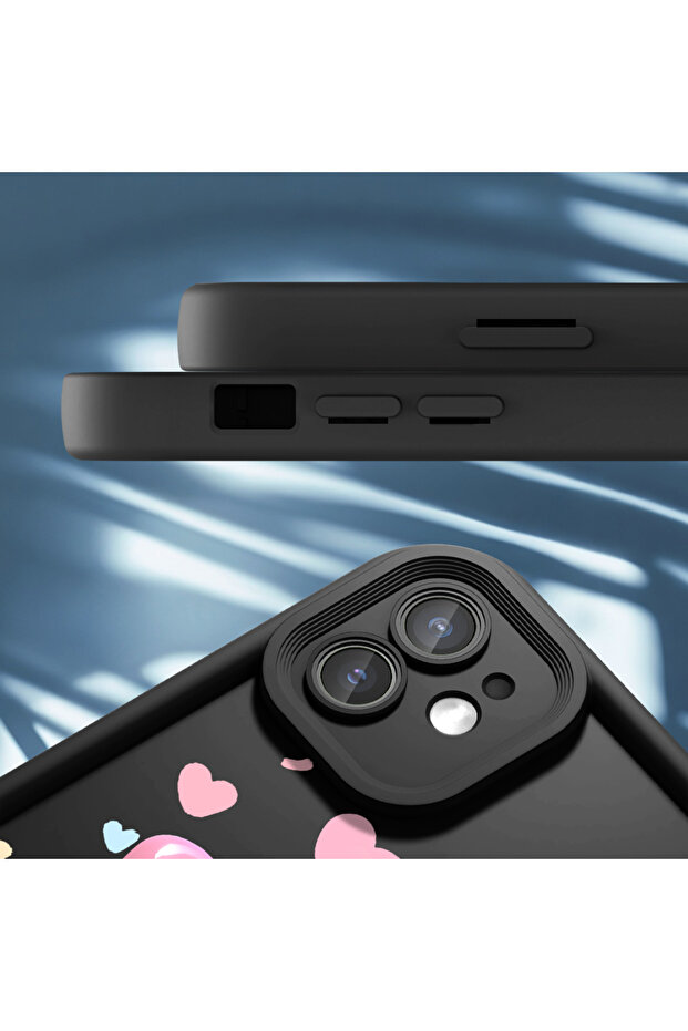 ucuc Samsung Galaxy A36 5g Compatible Black Silicone Bow Pattern Shock ...