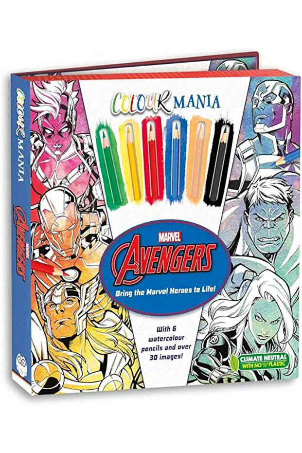 Marvel: Avengers (Colouring Book and Pencil Set)