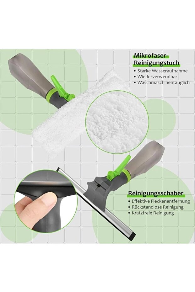 منظف ​​بخاخ مع ممسحة - 2