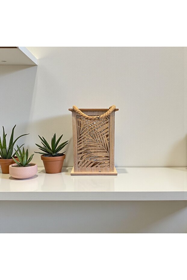 Yaprak Desenli Lantern - 3