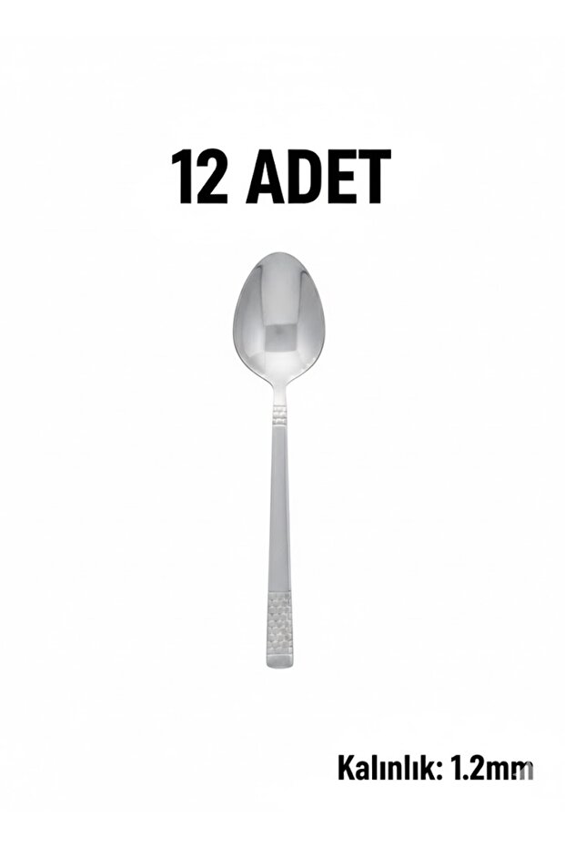 HASIR MODEL TATLI KAŞIĞI 12 ADET - 7