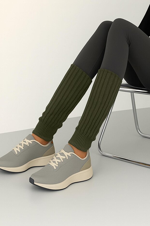 3 Çift Basic Kalın Pamuk Karışımlı Tozluk - 4