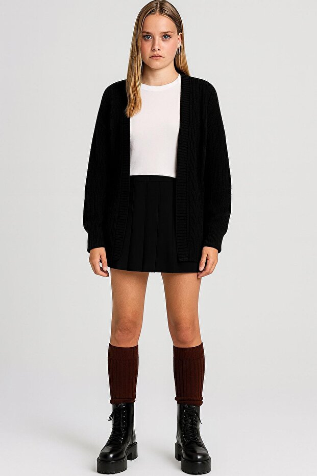 3 Çift Basic Kalın Pamuk Karışımlı Tozluk - 8