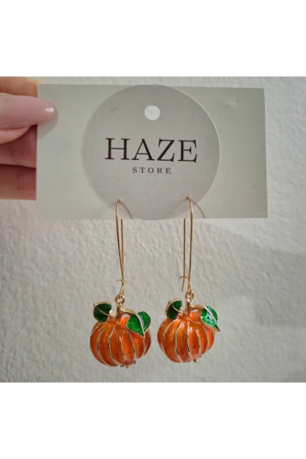 Pumpkin Earrings - 2