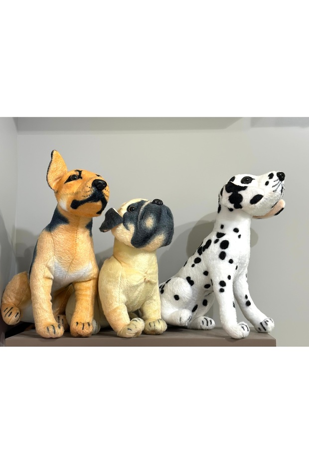 Plush Toy Dog Decorative 30-25-30 cm