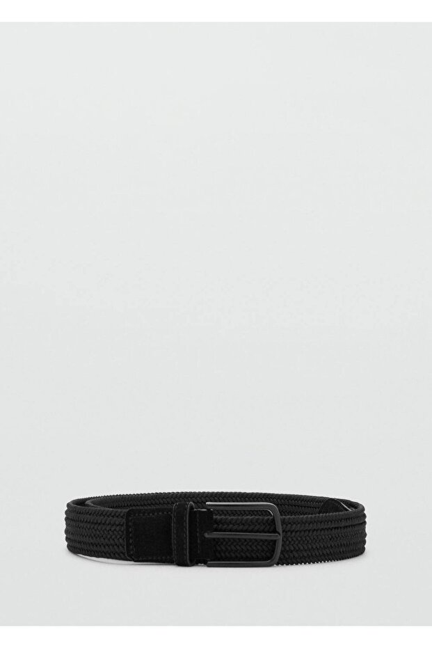 Örgü desenli elastik kemer - 2