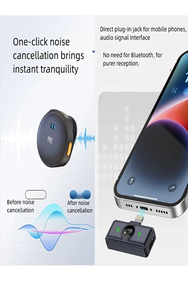 ميكروفون لاسلكي Q8 - 2