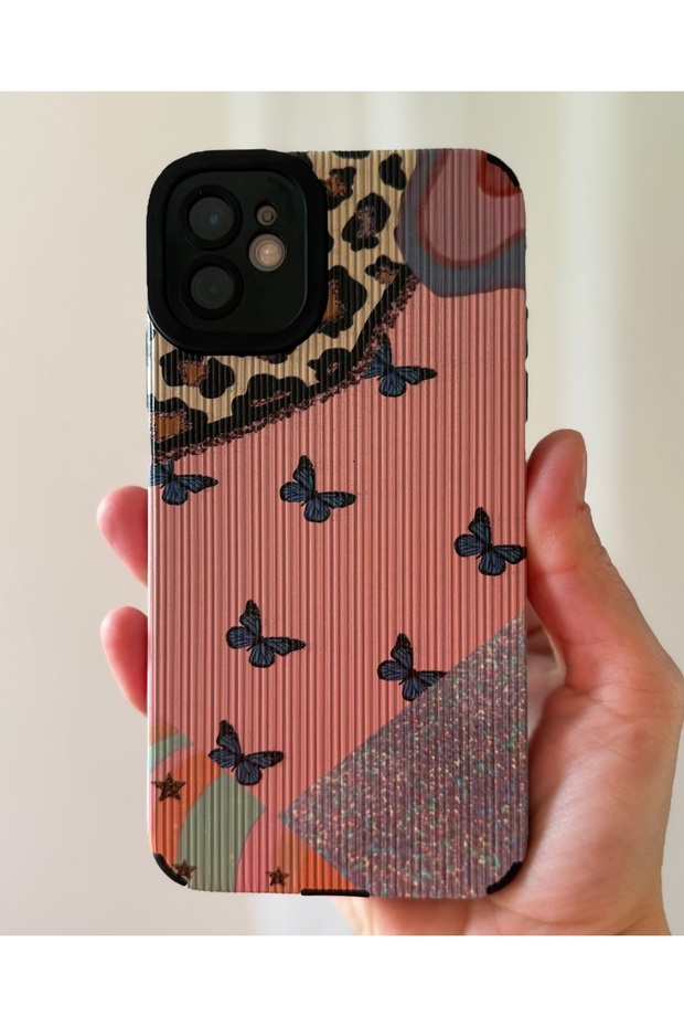 حافظة مزخرفة بنمط كيبليك متوافقة مع آيفون 11 - 1