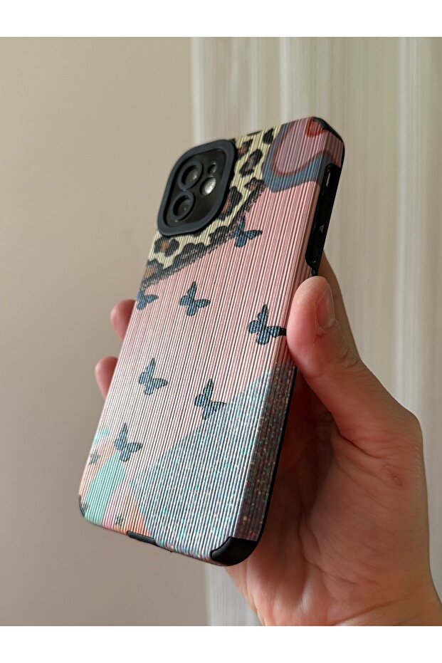 حافظة مزخرفة بنمط كيبليك متوافقة مع آيفون 11 - 3