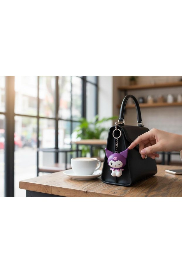 My Melody Kuromi Figure Souvenir Keychain Mixed Shipped