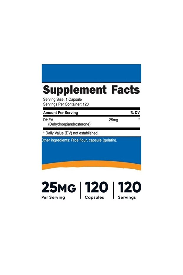 25 mg DHEA 120 Caps - 2