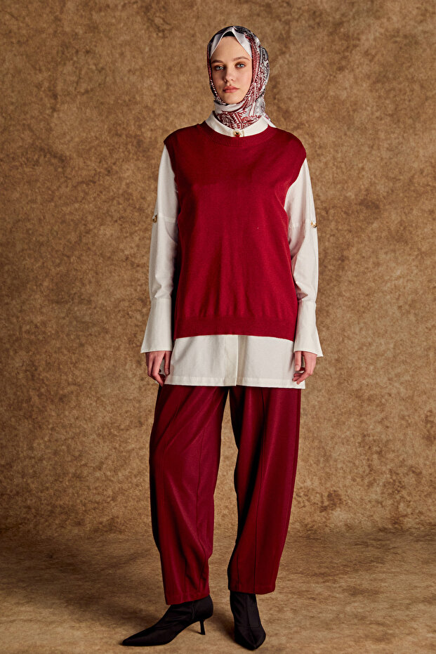 Rahat Form Pensli Pantolon - 7