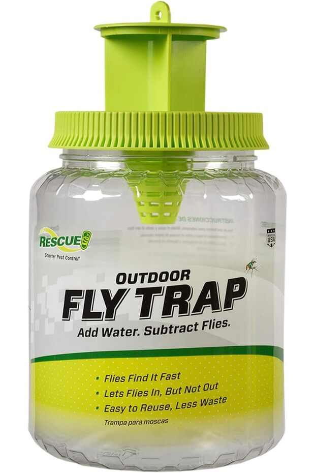 ! Non-Toxic Reusable Fly Trap (0.19 Pounds, 15.7 x 10.2 x 10.2 cm)