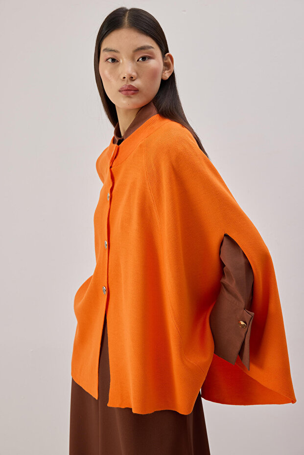 OVERSIZE TRİKO PANÇO - 4