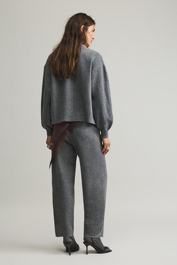 Triko barrel pantolon - 5