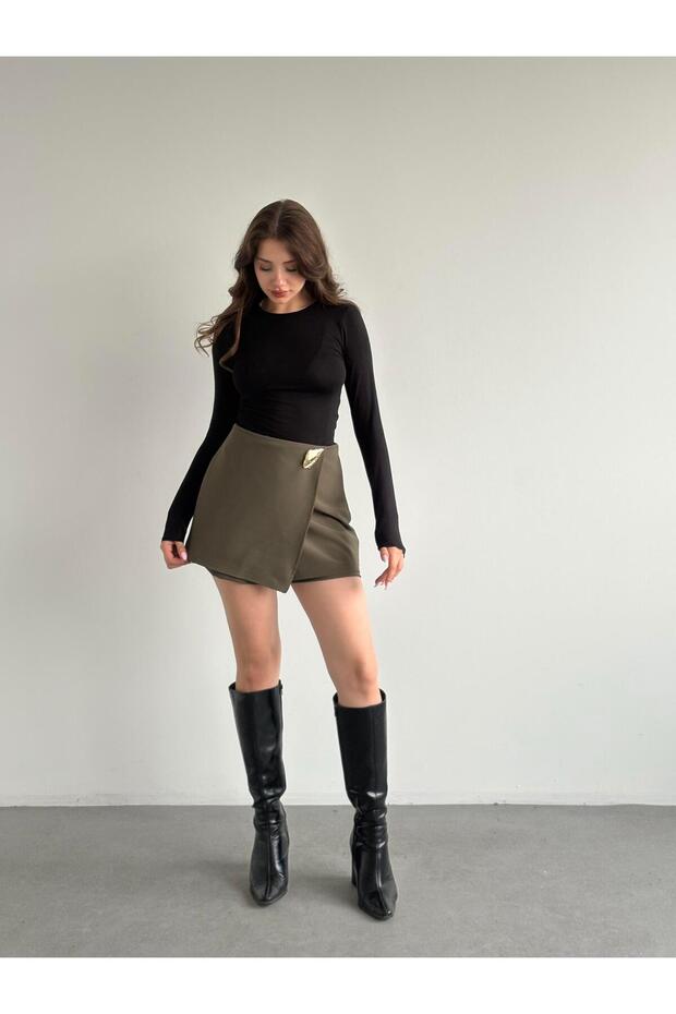 Muadil Premium Şort Etek - 7