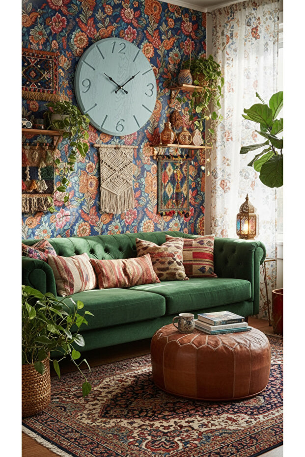 DEKORATİF DUVAR SAATİ - 3