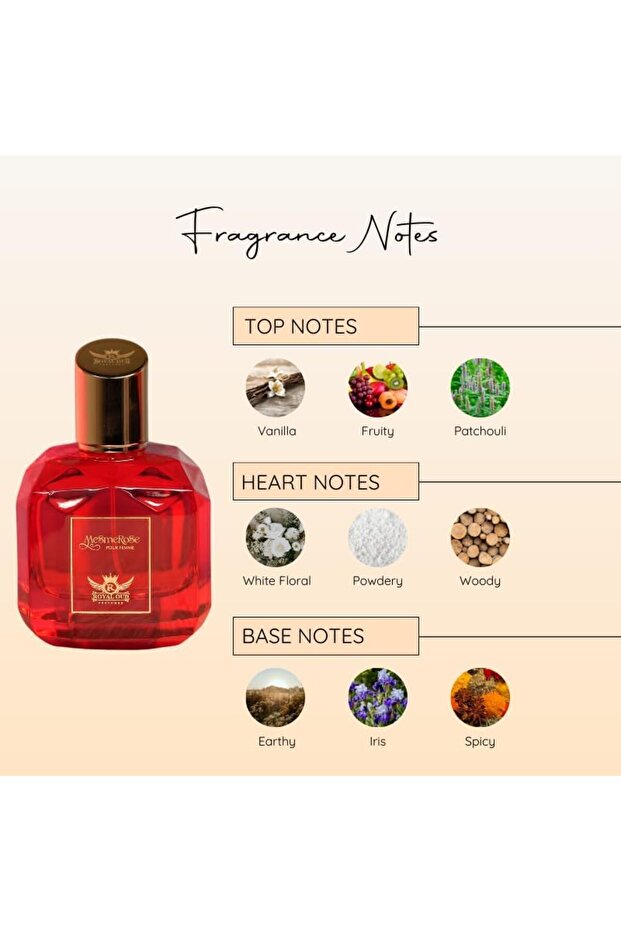 Mesmerose by Royal Oud – Sweet, Vanilla & Patchouli Unisex Luxury Perfume from Dubai