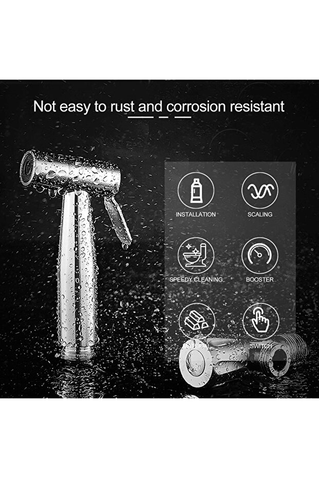 Handheld Bidet Sprayer (Stainless Steel, Brushed)