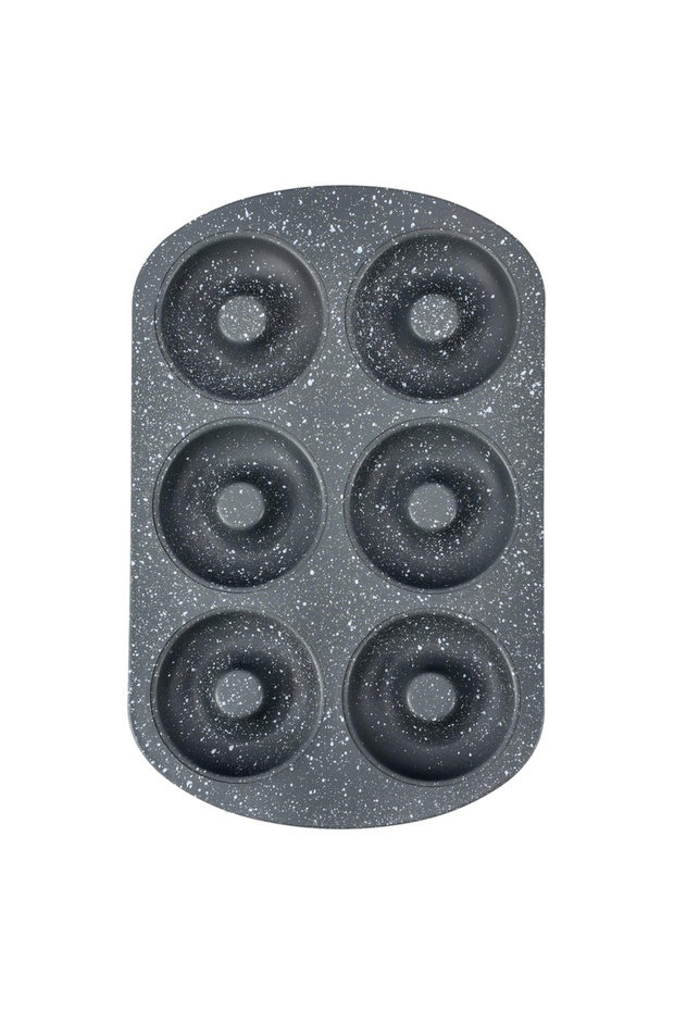 Smart 6-Cavity Granite Donut Mold Pan