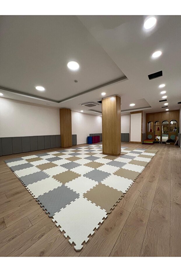 AFFECTİONE tatami minder 26mm 50x50 16 adet fiyatıdır 3 renk gönderilecektir kırık beyaz, bej, gri,