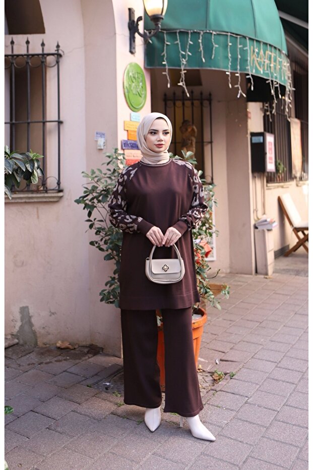 طقم ميرسيريزد بنقشة الفهد - 1