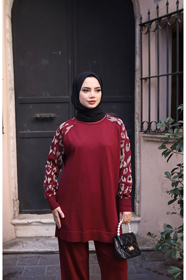 طقم ميرسيريزد بنقشة الفهد - 3