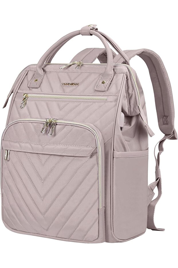 17 Inch Laptop Backpack Waterproof with USB Port & RFID Pockets, Large Capacity, Black