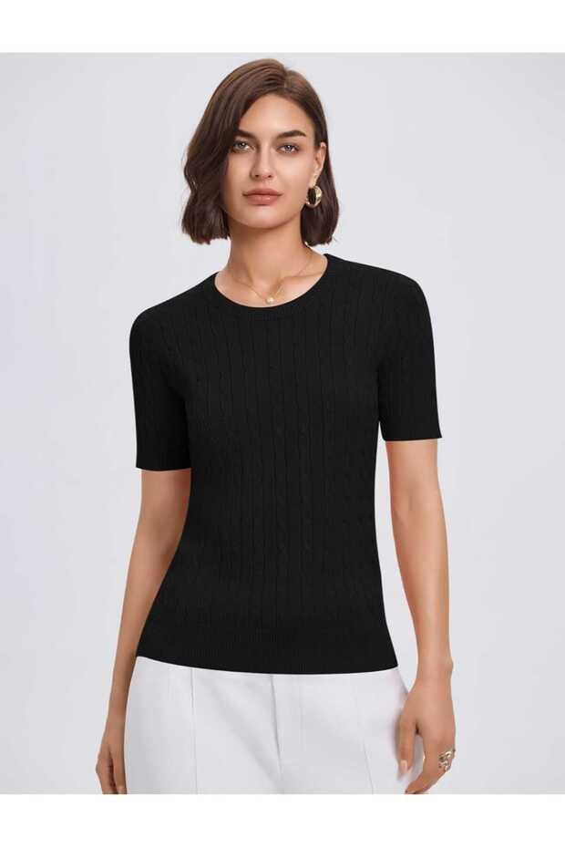 Kathy 100% Cotton Women's Knitwear Sweater 7125