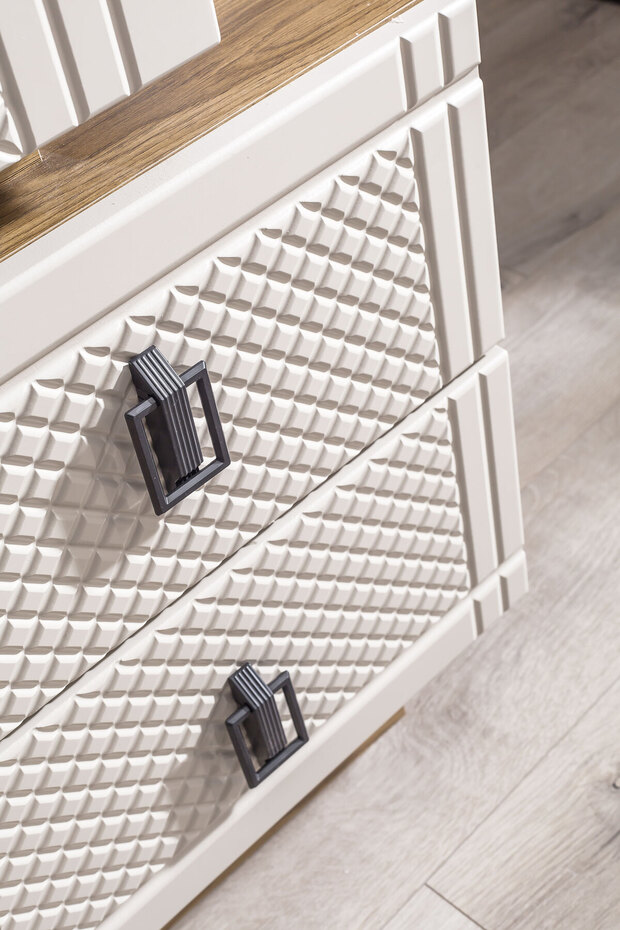 Luna Modern Aynalı Şifonyer - 5