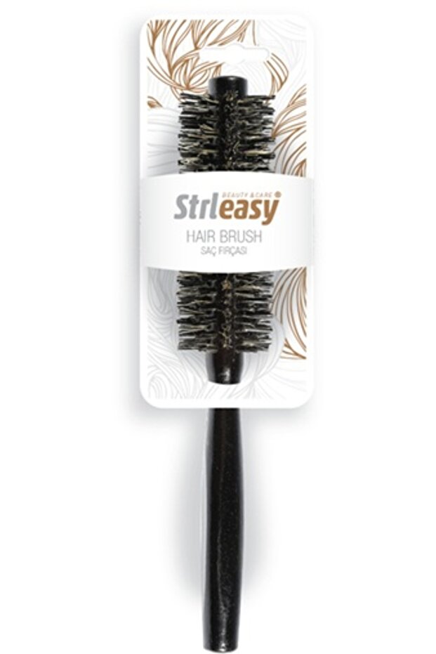 6827 Heat-Resistant Clay Hair Brush - 13 Mm/34 mm