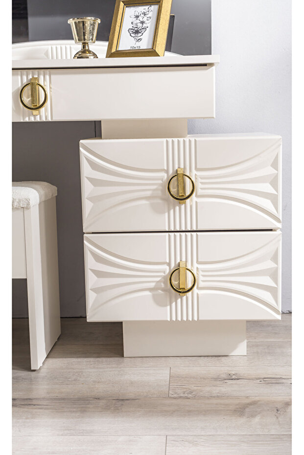 Dora Modern Aynalı Şifonyer - 3