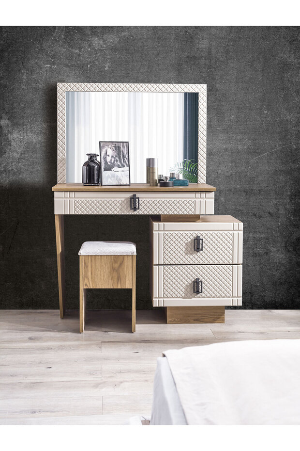 Luna Modern Aynalı Şifonyer - 1