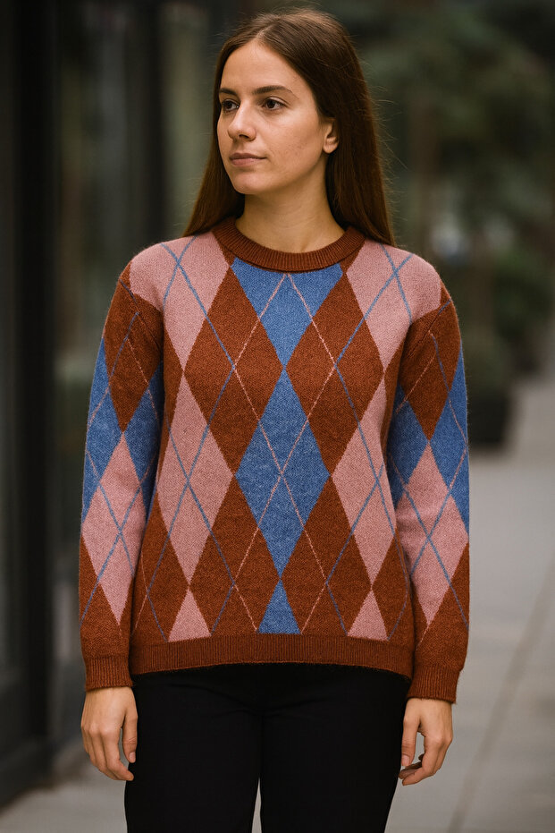 سترة بنمط البقلاوة - 1