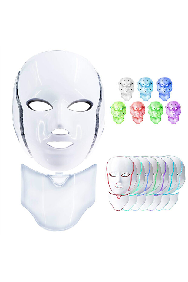LED Light Therapy Face Mask for Deep Skin Repair & Clear Skin