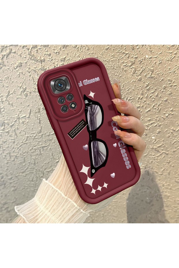 Xiaomi Redmi Note 11 Compatible Fashion Eyes Anti-Drop Soft Silicone Phone Case