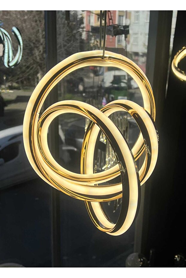 Modern 3 Renk LED İmza Avize - 2