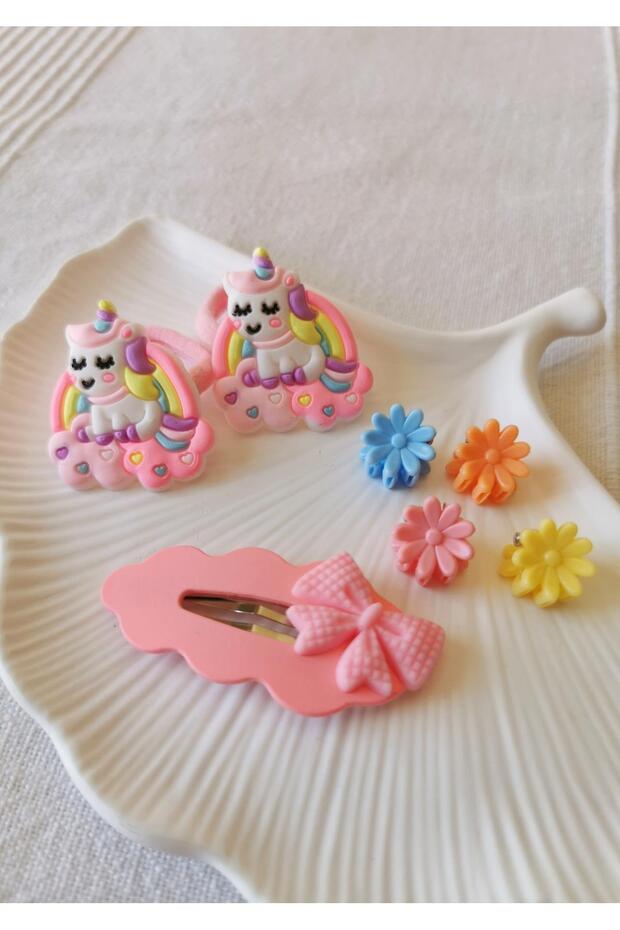 Unicorn Patterned Multiple Buckle Set - 1