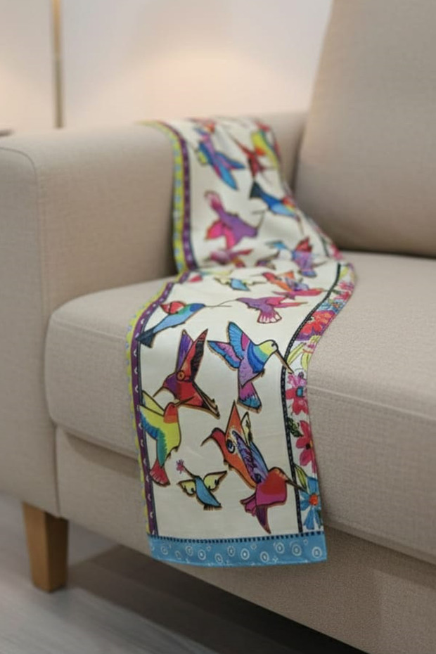 % 100 Ham İpek Fular - 6