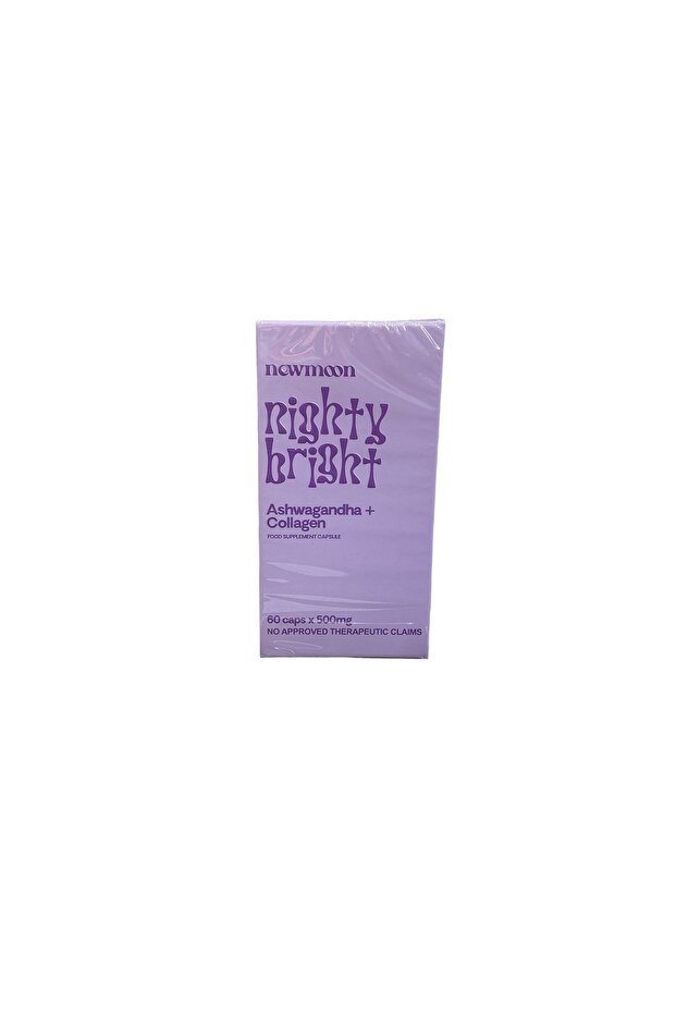 New moon nighty bright ashwagandha + collagen 60 capsule